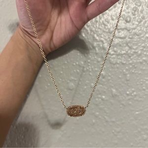 Kendra Scott Elisa Rose Gold Necklace